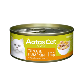Aatas Cat Tantalizing Tuna & Pumpkin 80g Carton (24 Cans)